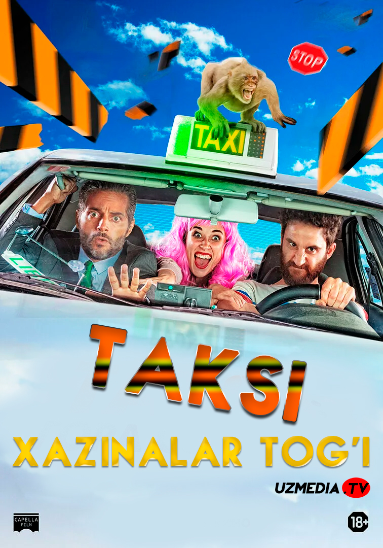 Taksi: Xazina tog'i / Gibraltarga taksi Ispaniya filmi Uzbek tilida O'zbekcha 2019 tarjima kino Full HD tas-ix skachat
