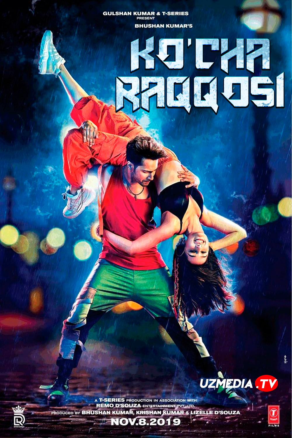 Ko'cha raqqosi 3D / Ko'cha raqqosasi 3D / Ko'cha o'yinchisi 3D Hind kino Uzbek tilida O'zbekcha 2020 tarjima kino Full HD skachat