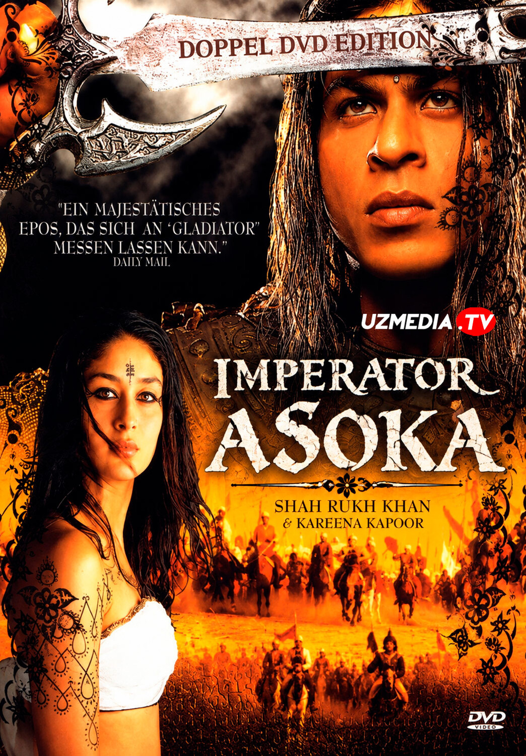 Imperator Ashoka / Shahzoda Asoka / Javobsiz sevgi qasosi Hind kino Uzbek tilida O'zbekcha 2001 tarjima kino Full HD tas-ix skachat