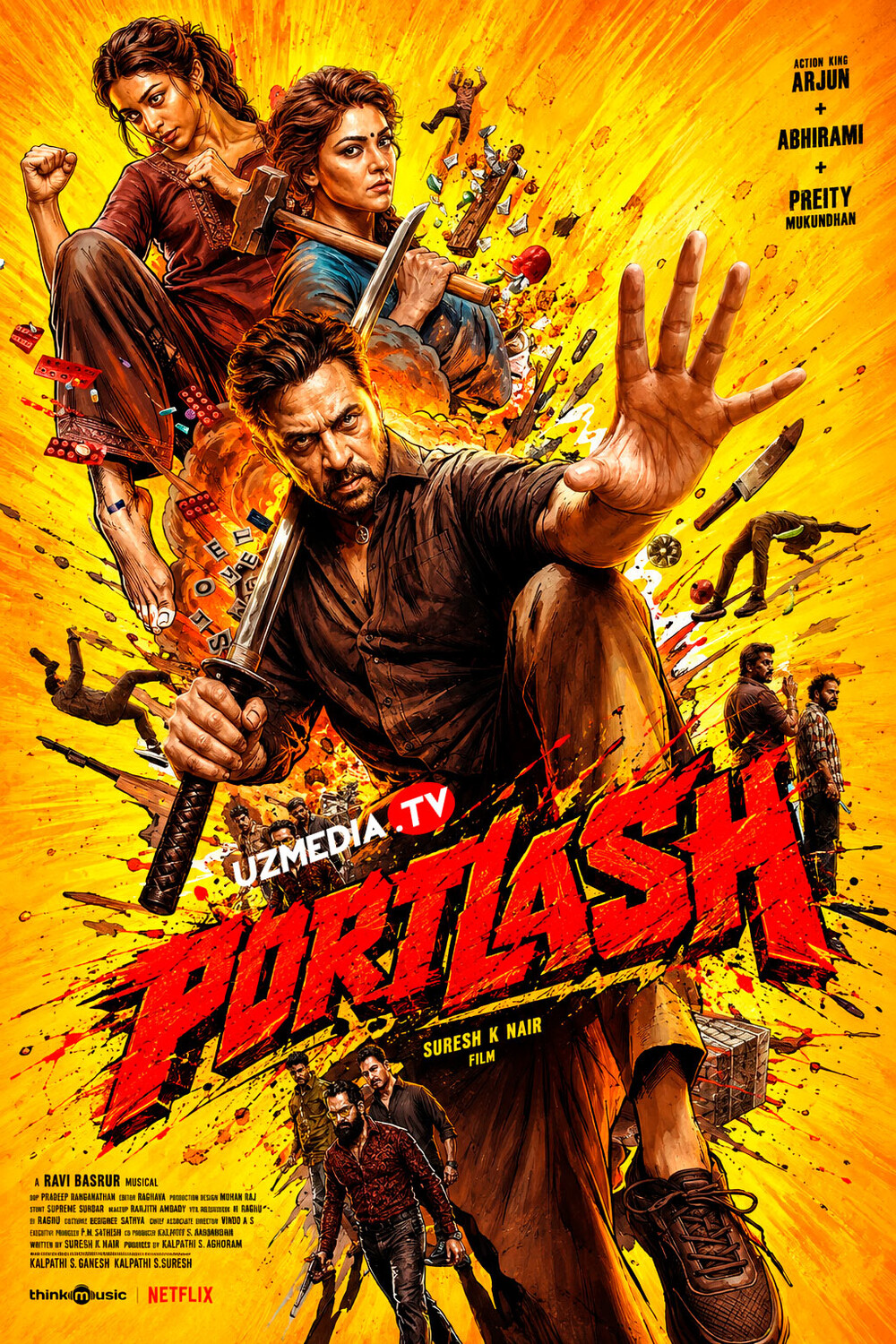Portlash / Blast / Oilaviy qasos Premyera Hind kino Uzbek tilida 2026 O'zbekcha tarjima kino Full HD tas-ix skachat