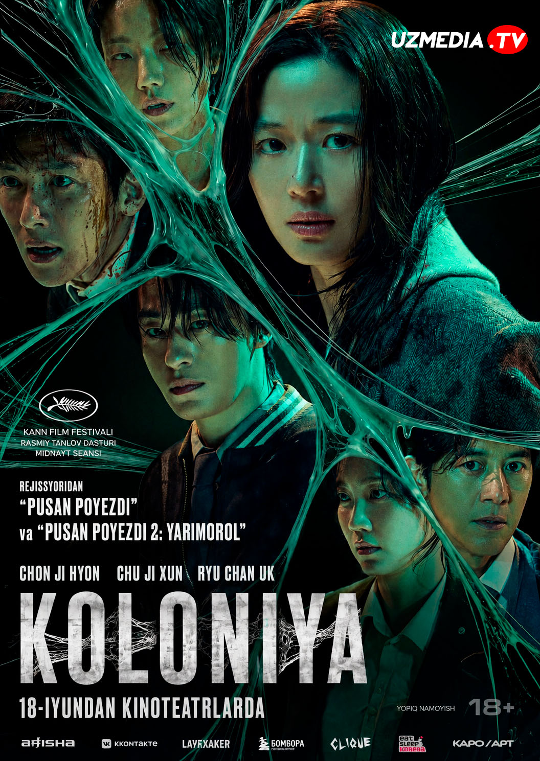 Koloniya Premyera Koreya filmi Uzbek tilida O'zbekcha 2026 tarjima kino Full HD tas-ix skachat