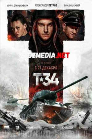 T-34 Uzbek tilida O'zbekcha tarjima kino 2019 HD tas-ix skachat