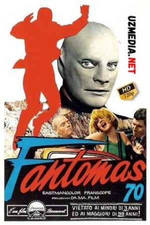 Fantomas 2 / Fantamas 2 / Fanto'mas 2 Uzbek tilida O'zbekcha tarjima kino 1965 HD skachat