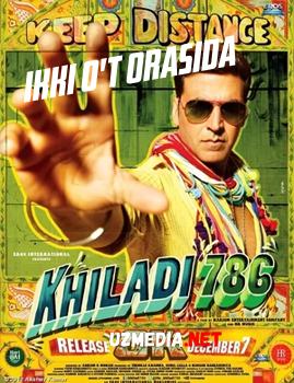 Ikki / 2 o't orasida / Khiladi 786 Hind kino Uzbek tilida O'zbekcha tarjima kino 2012 HD tas-ix skachat