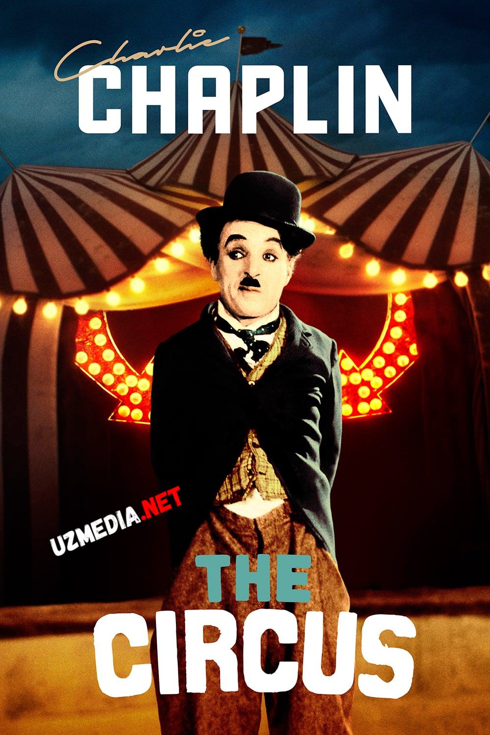 Sirk Charli Chaplin komediya filmi Uzbek tilida 1928 O'zbekcha tarjima kino HD skachat