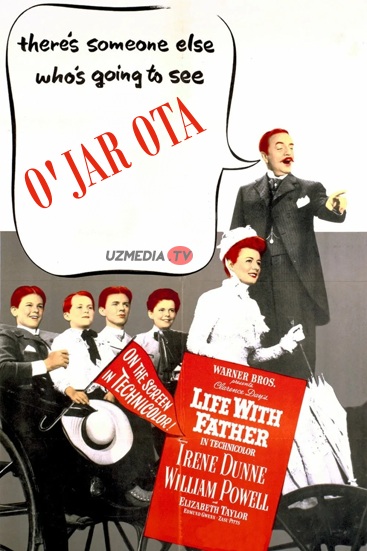 O'jar ota / Ota bilan yashash Uzbek tilida O'zbekcha 1947 tarjima kino HD skachat