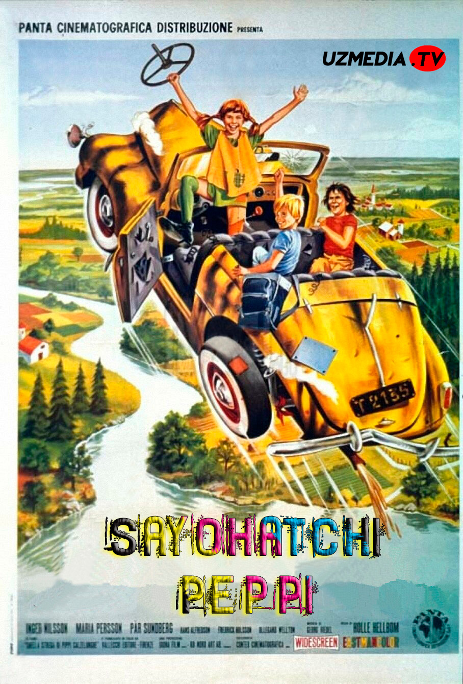 Sayohatchi Peppi / Pippining sarguzashtlari Uzbek tilida O'zbekcha tarjima kino 1970 HD skachat