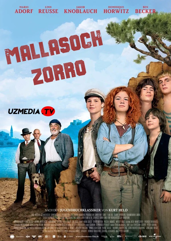 Mallasoch Zorro / Qizil soch Zora Uzbek tilida O'zbekcha tarjima kino 2008 HD skachat