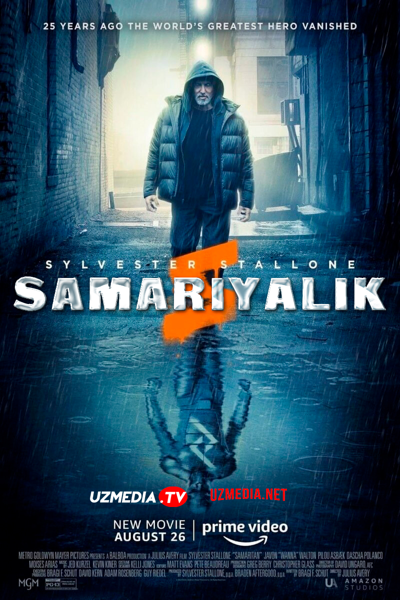 Samariyalik / Samaritan (Silvester Stallone ishtirokida) Uzbek tilida O'zbekcha 2022 tarjima kino 4K Ultra UHD skachat