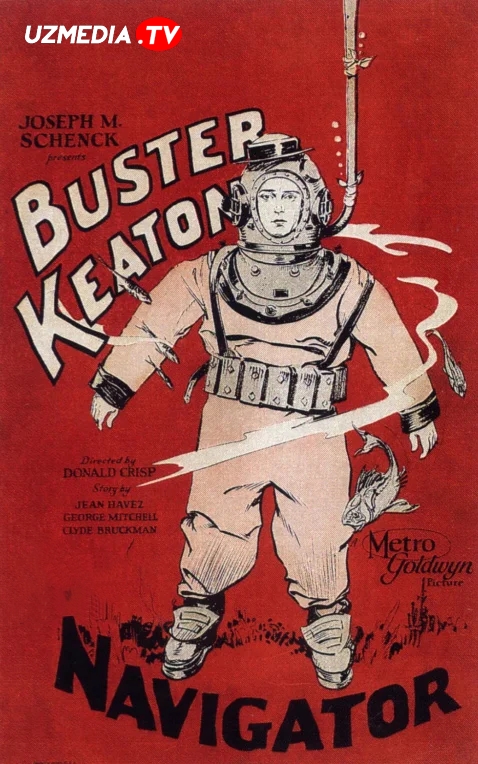 Navigator Baster Kiton filmi Uzbek tilida O'zbekcha tarjima kino 1924 SD skachat