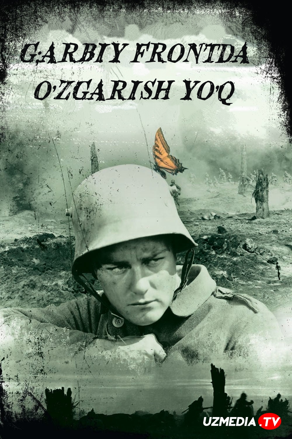 G'arbiy frontda o'zgarish yo'q Amerika retrosi Uzbek tilida O'zbekcha tarjima kino 1930 SD skachat
