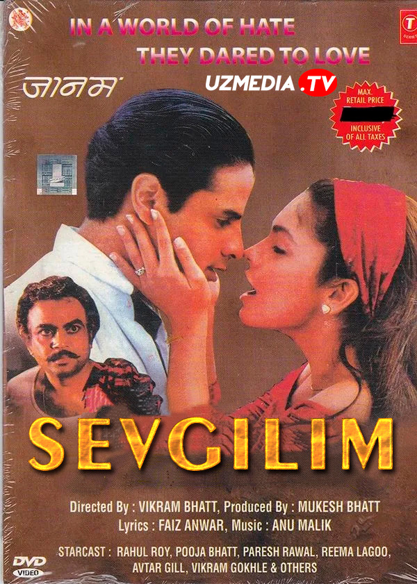 Sevgilim / Jonim / Asalim / Mening sevgim Hind romantik filmi Uzbek tilida O'zbekcha 1992 tarjima xind kino Full HD