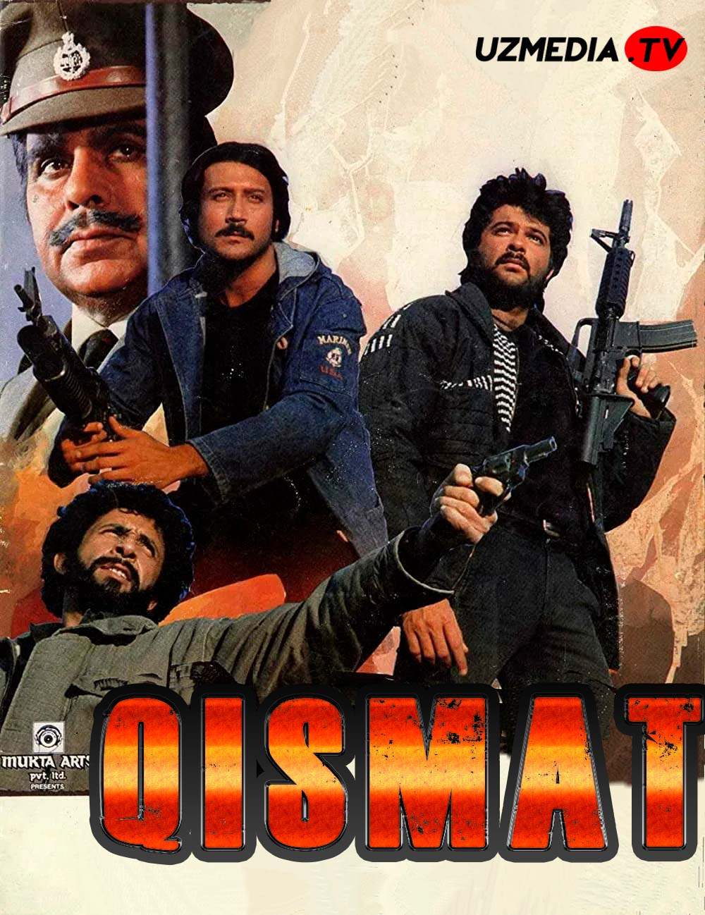 Qismat / Karma Hind kino Uzbek tilida O'zbekcha 1986 tarjima kino Full HD skachat