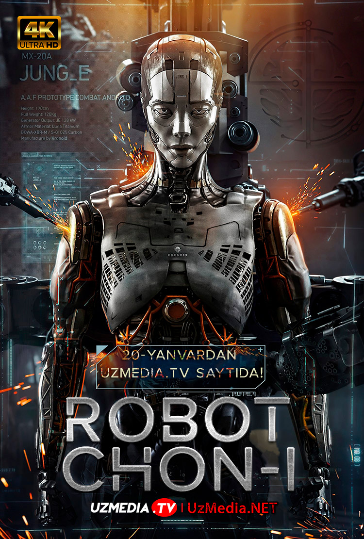 Robot Chon-I / Jung-E Koreya Netflix filmi Uzbek tilida O'zbekcha 2023 tarjima kino 4K UHD skachat