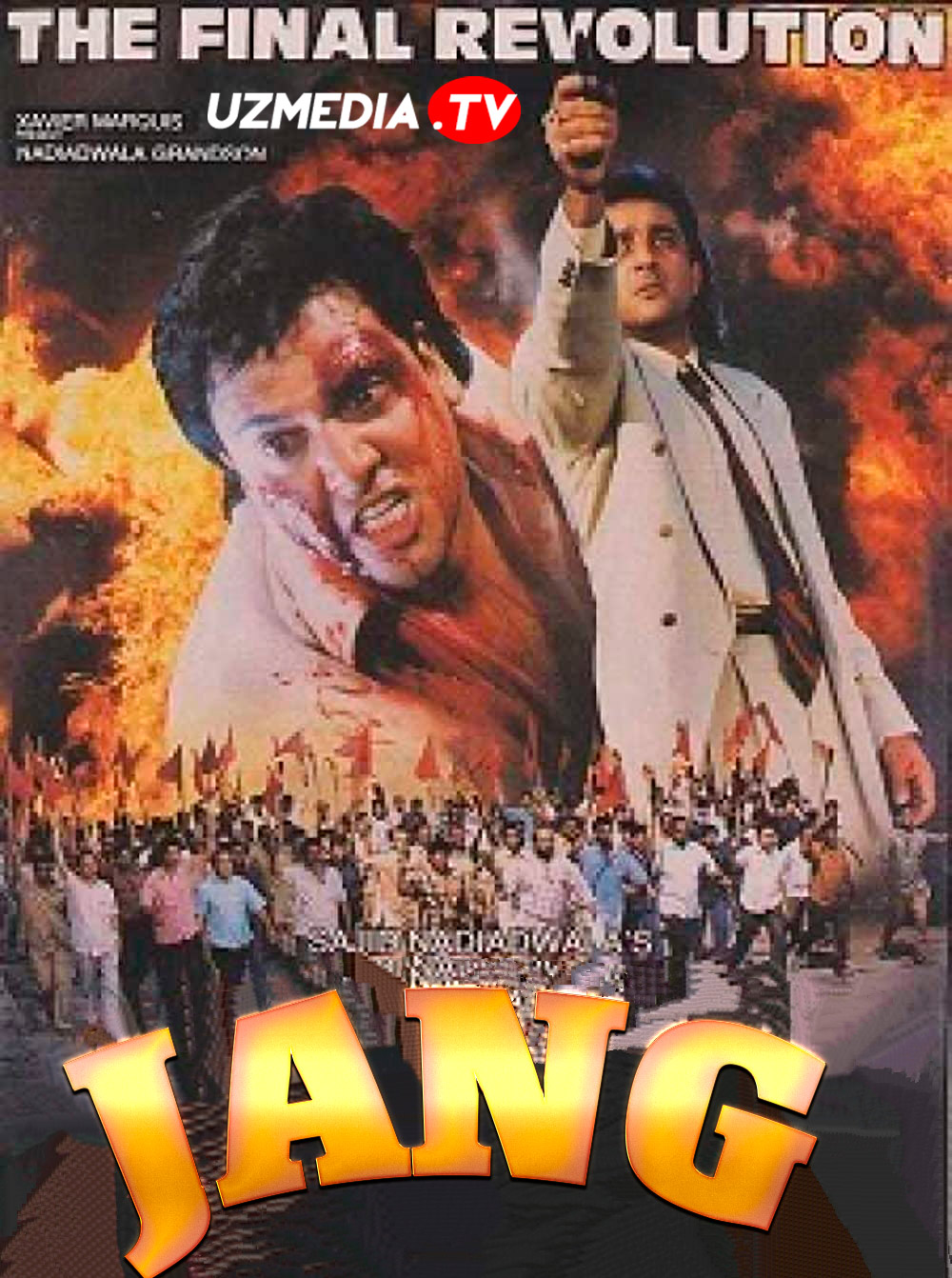 Jang / Urush / Andolan Hind kino Uzbek tilida O'zbekcha 1995 tarjima kino Full HD skachat