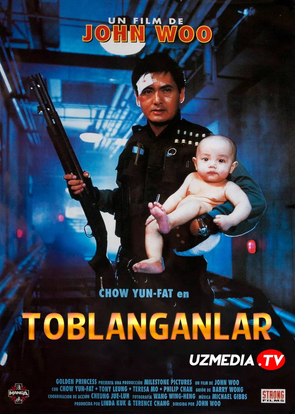Toblanganlar Gongkong filmi Uzbek tilida O'zbekcha 1992 tarjima kino Full HD skachat