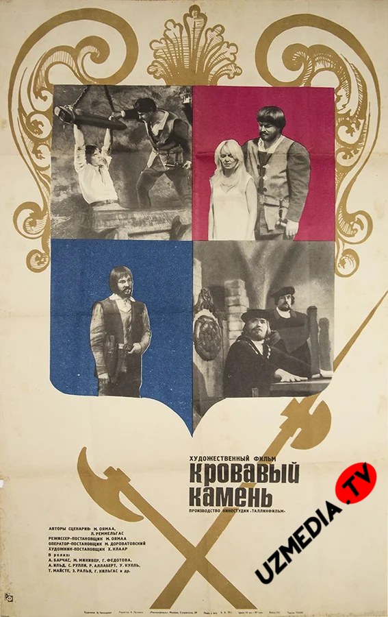 Qonli tosh SSSR retro filmi Uzbek tilida O'zbekcha 1972 tarjima kino SD skachat