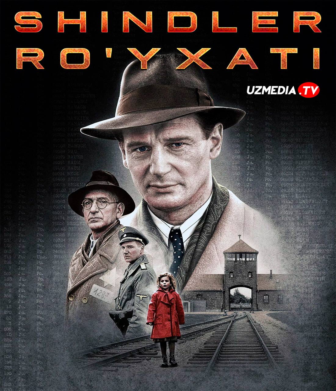 Shindler ro'yhati Tarixiy, Biografik film Uzbek tilida O'zbekcha 1993 tarjima kino Full HD skachat