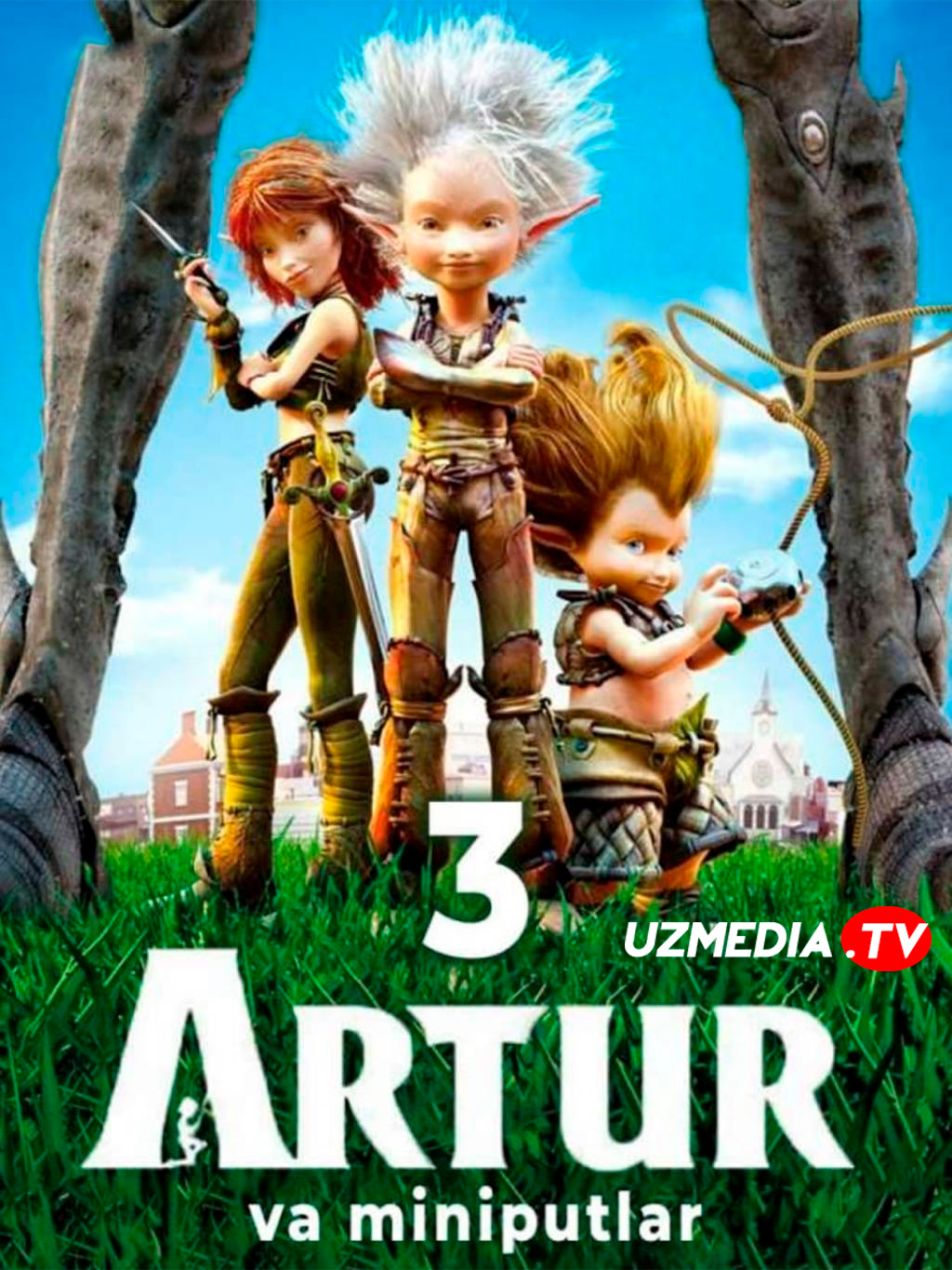 Artur va Miniputlar 3 Multfilm Uzbek tilida tarjima 2010 Full HD O'zbek tilida tas-ix skachat