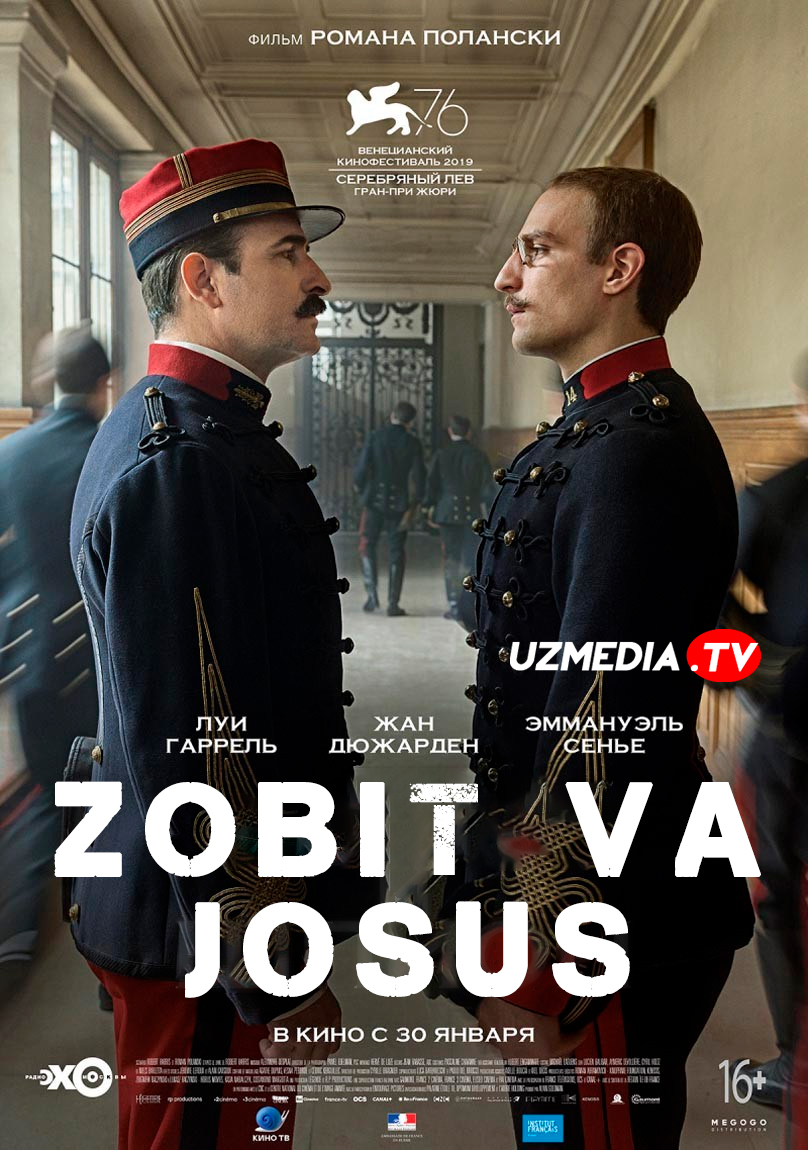 Zobit va Ayg'oqchi / Zobit va Josus / Ofitser va Josus Premyera Uzbek tilida O'zbekcha tarjima kino 2019 Full HD tas-ix skachat