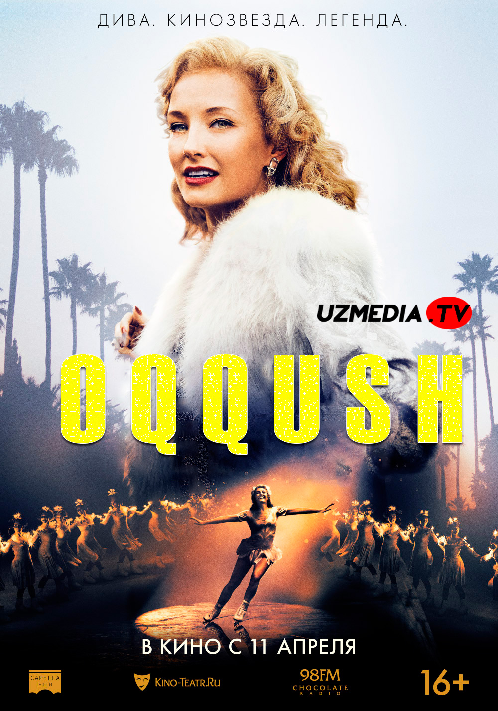 Sonya Xeni: Oqqush Biografik film Uzbek tilida O'zbekcha 2018 tarjima kino Full HD tas-ix skachat