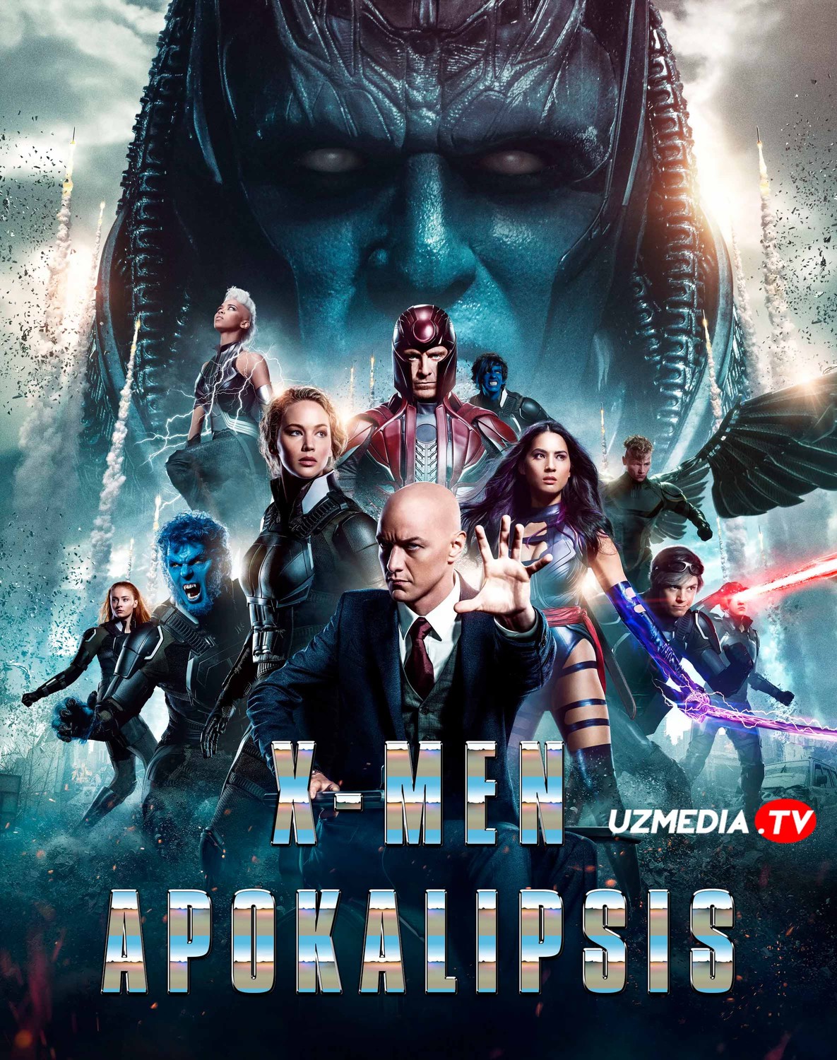 X-Men 8 / G'aroyib Odamlar 8: Apokalipsis / X-odamlar 8 Uzbek tilida O'zbekcha tarjima kino 2016 Full HD skachat