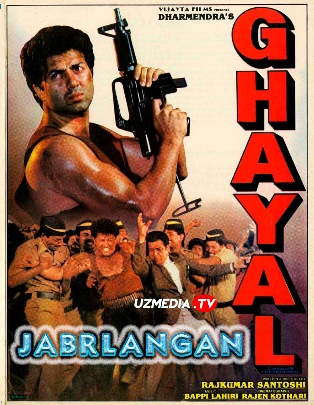 Jabrlangan / Yaralangan / Moviy daryo / Ghayal Hind kino Uzbek tilida 1990 O'zbekcha tarjima kino Full HD tas-ix skachat