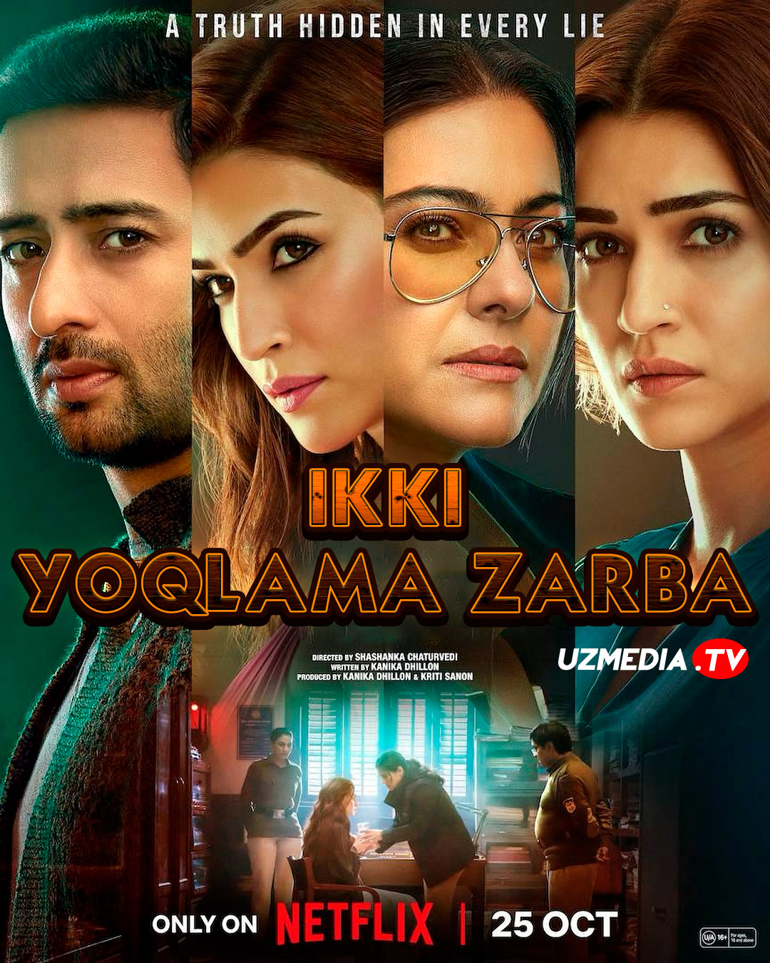 Ikki yoqlama zarba / 2 tomonlama zarba Hind kino Uzbek tilida O'zbekcha 2024 tarjima kino Full HD tas-ix skachat