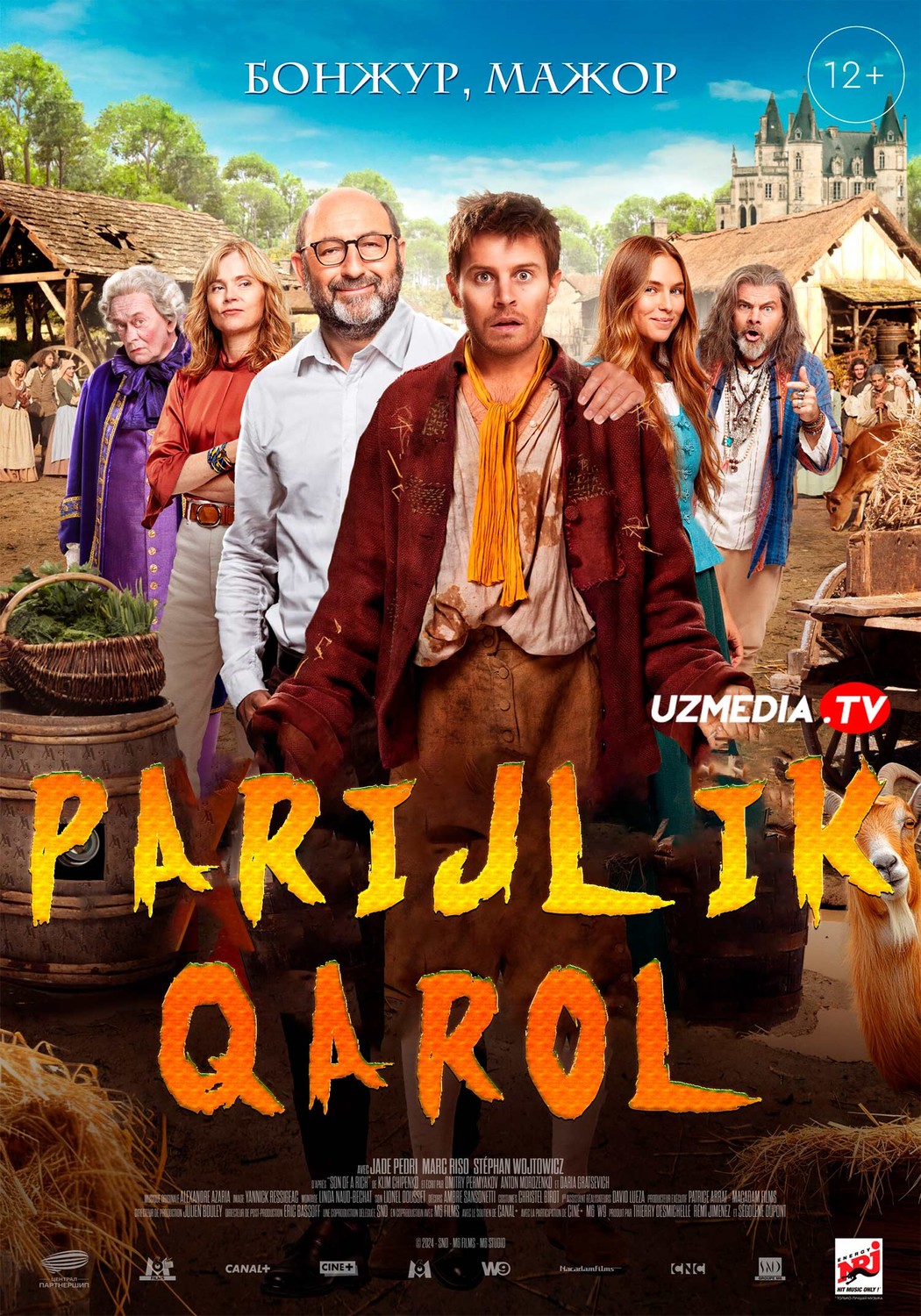 Parijlik qarol / Mening saroyim qiroli Fransiya filmi Uzbek tilida O'zbekcha 2024 tarjima kino Full HD tas-ix skachat