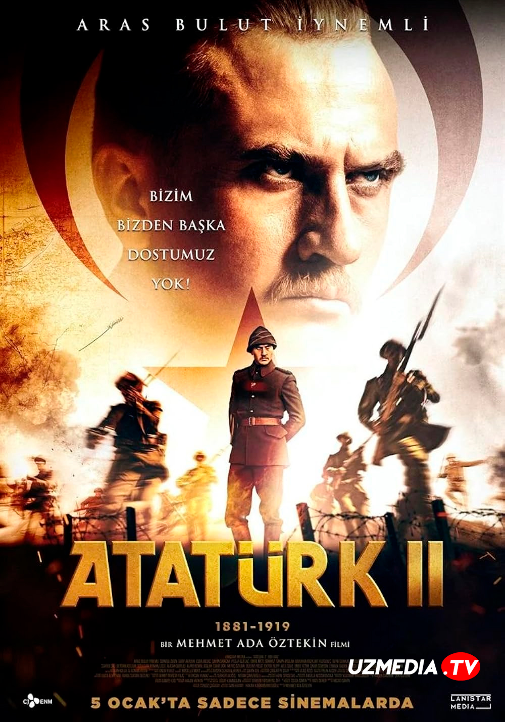 Otaturk 2 / Atatürk 2 1881 - 1919 Turk kino Uzbek tilida O'zbekcha 2024 tarjima kino Full HD tas-ix skachat