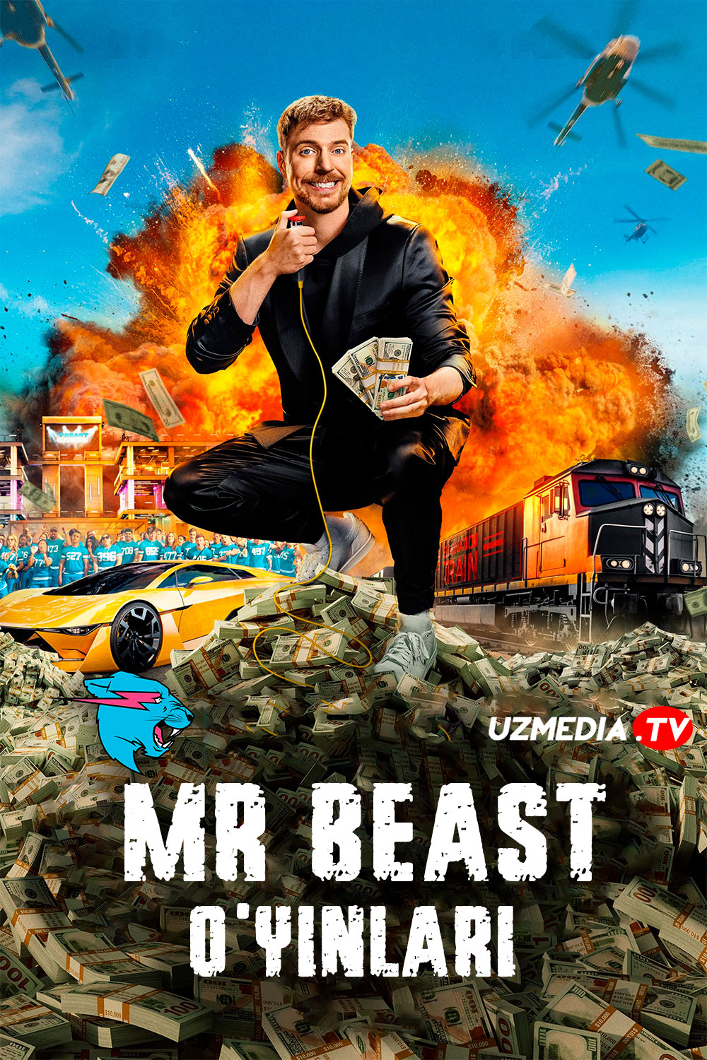 Mr Beast o'yinlari / Mister Bist o'yinlari AQSh seriali Barcha qismlar Uzbek tilida O'zbekcha 2020 tarjima serial Full HD tas-ix skachat