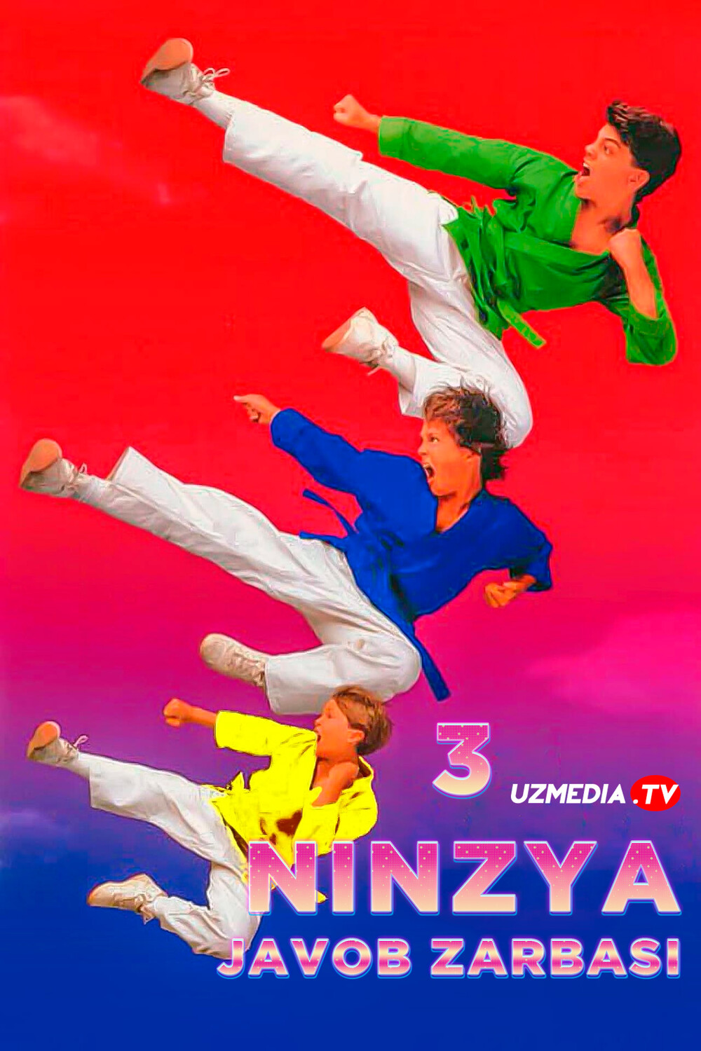 3 nindzya 2: Javob zarbasi / Uch nindzya 2 Uzbek tilida O'zbekcha 1994 tarjima kino Full HD tas-ix skachat