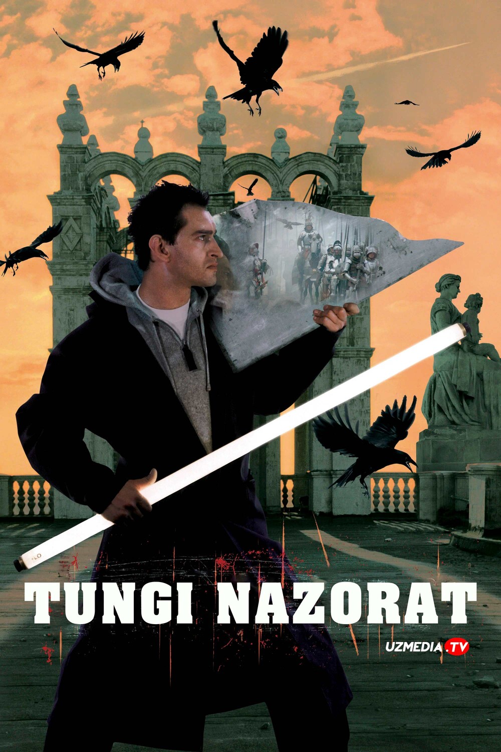 Tungi tomosha / Tungi nazorat Uzbek tilida O'zbekcha 2004 tarjima kino Full HD tas-ix skachat