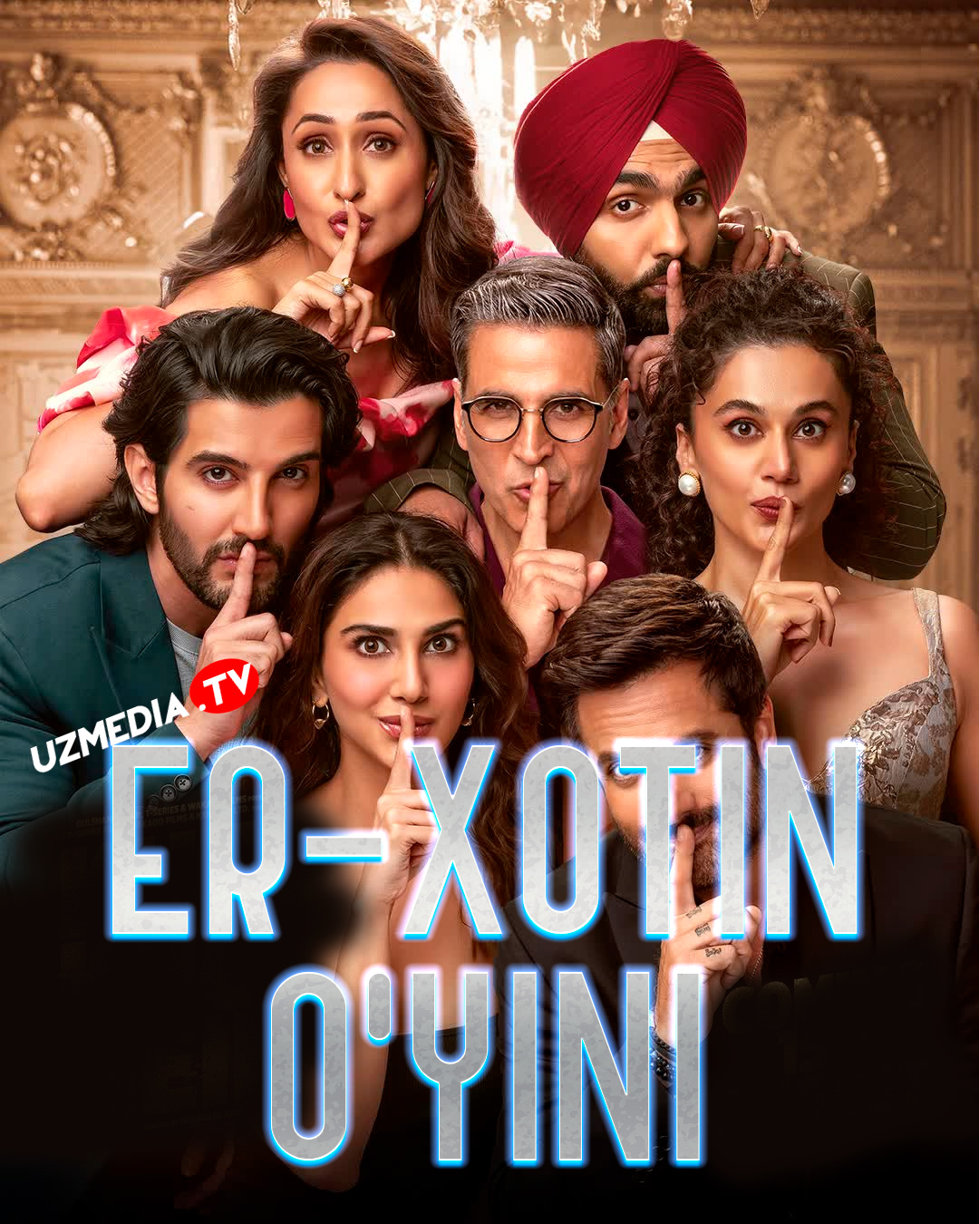 Er-xotin o'yini / O'yin vaqtida Hind kino Uzbek tilida O'zbekcha 2024 tarjima kino Full HD tas-ix skachat