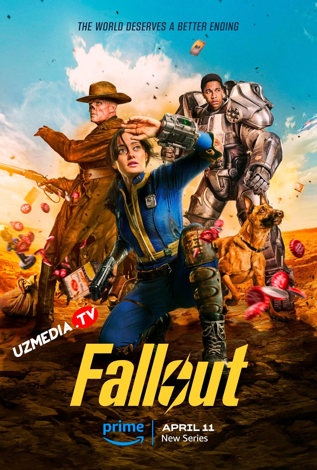 Fallout / Фоллаут AQSh seriali Barcha qismlar Uzbek tilida O'zbekcha 2025 tarjima serial Full HD tas-ix skachat