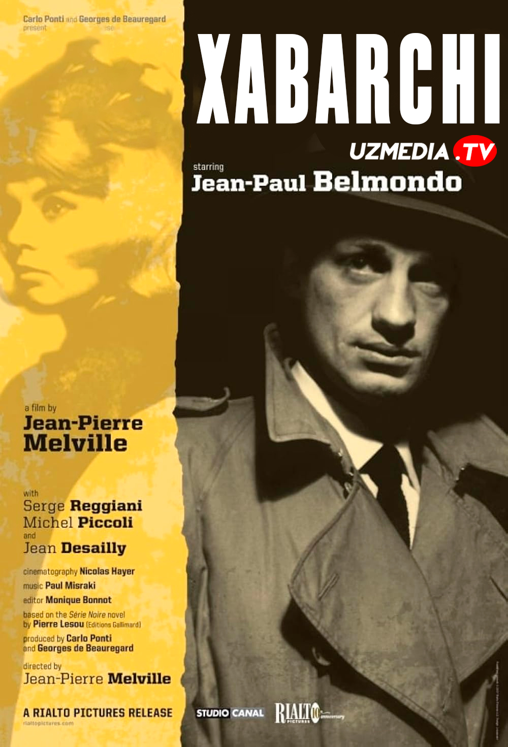 Xabarchi Fransiya retro filmi Uzbek tilida O'zbekcha 1962 tarjima kino Full HD tas-ix skachat