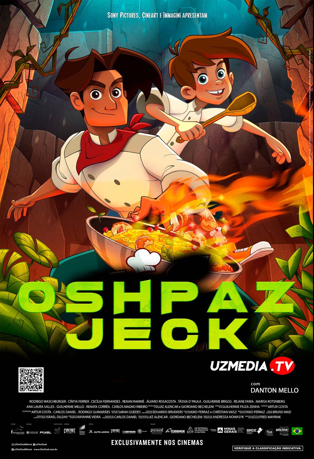 Sarguzashtsevar oshpaz Jeck / Oshpaz Jack: Oshpazlik sarguzashti Multfilm Uzbek tilida O'zbekcha 2023 tarjima kino Full HD tas-ix skachat
