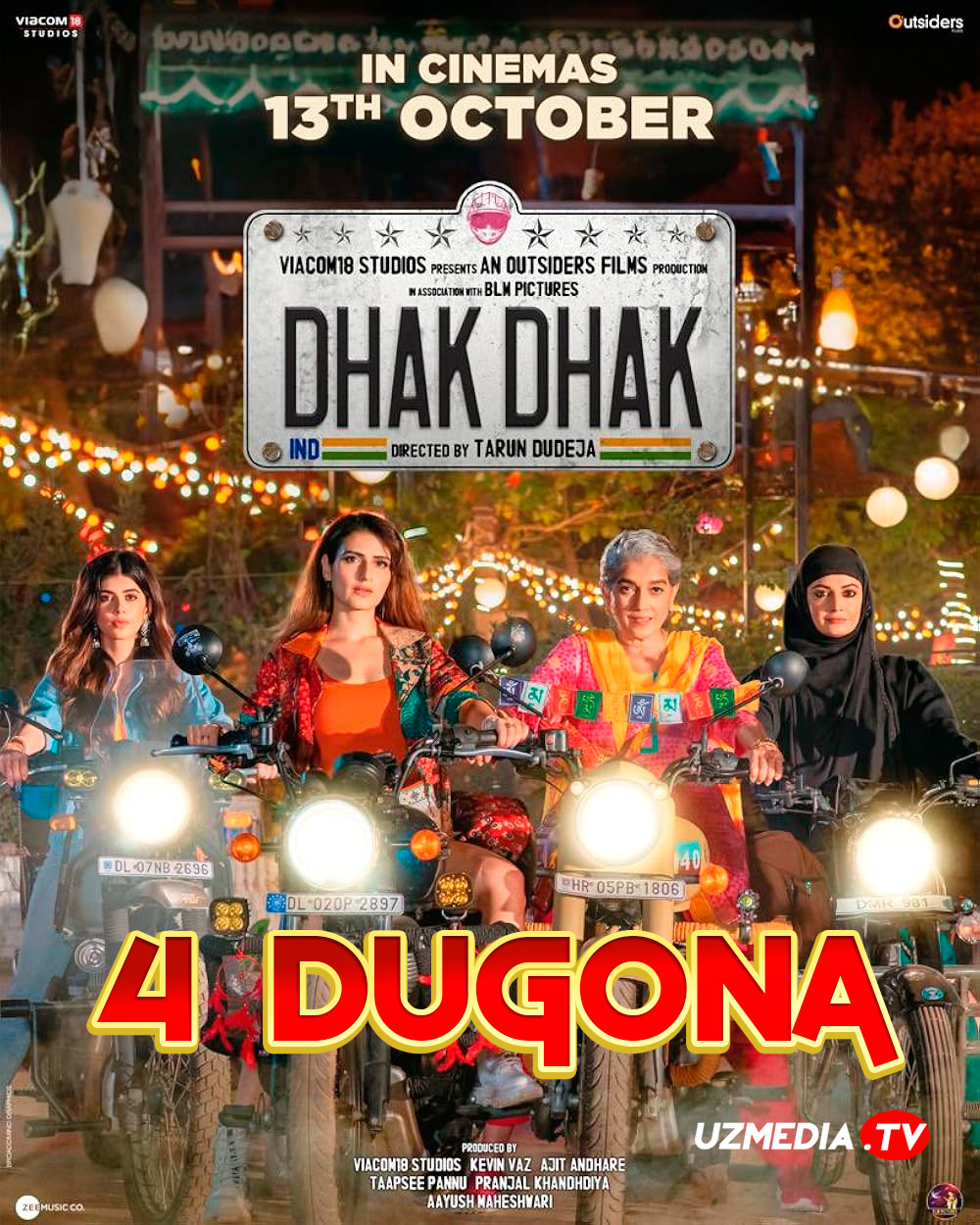 Sayohat / 4 dugona Hind kino Uzbek tilida O'zbekcha 2023 tarjima kino Full HD tas-ix skachat