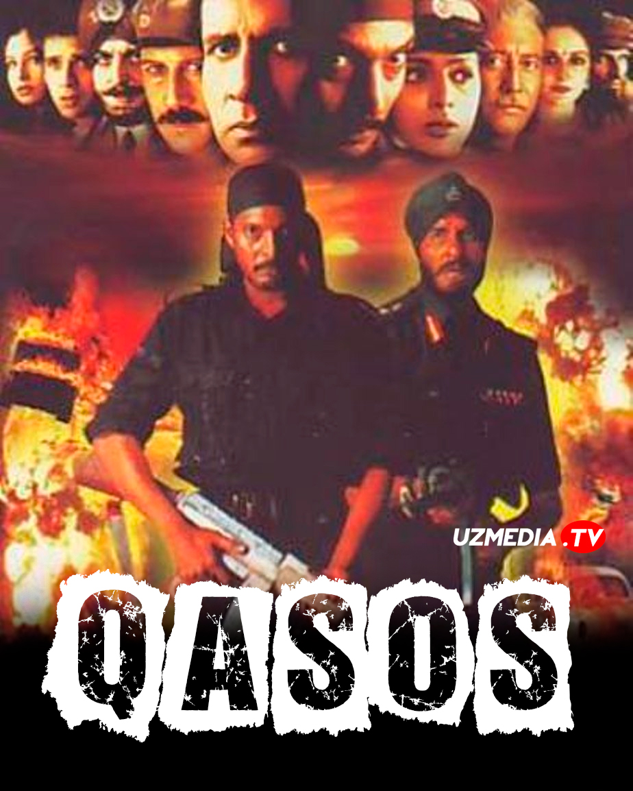 Qasos / Qirg'in / Kohram Hind kino Uzbek tilida O'zbekcha 1999 tarjima kino Full HD tas-ix skachat