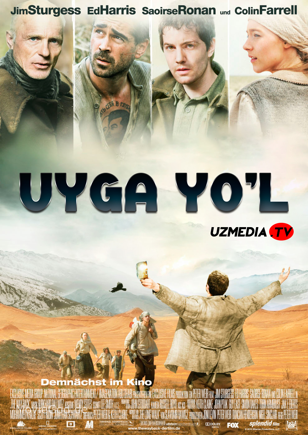 Orqaga qaytish yo'li / Uyga yo'l Uzbek tilida O'zbekcha 2010 tarjima kino Full HD tas-ix skachat